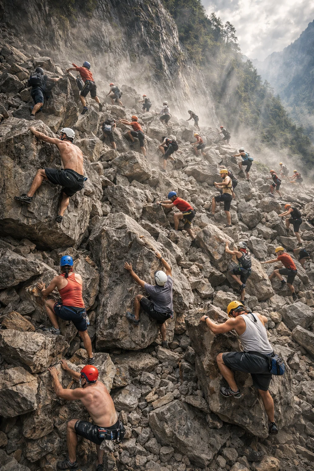 Imagen del subsector El Derrumbe